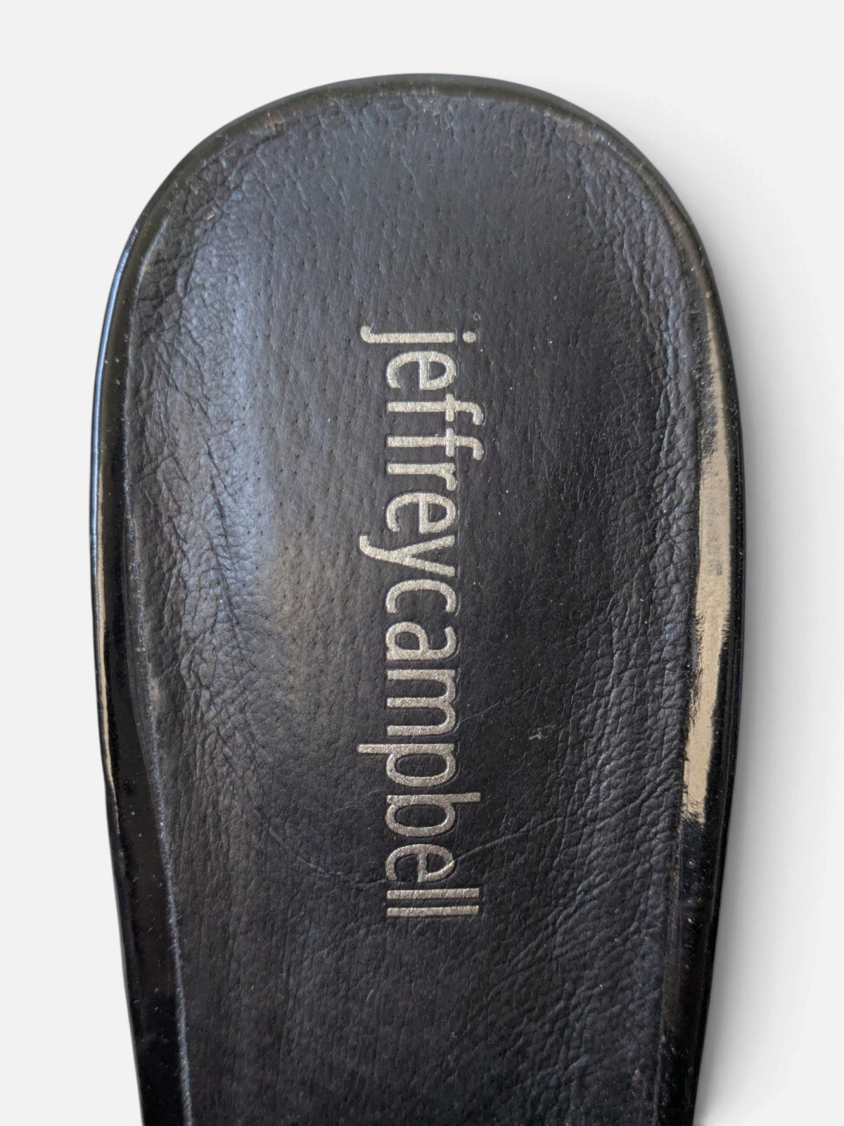 Jeffrey Campbell sculptural patent leather heels (2000s)