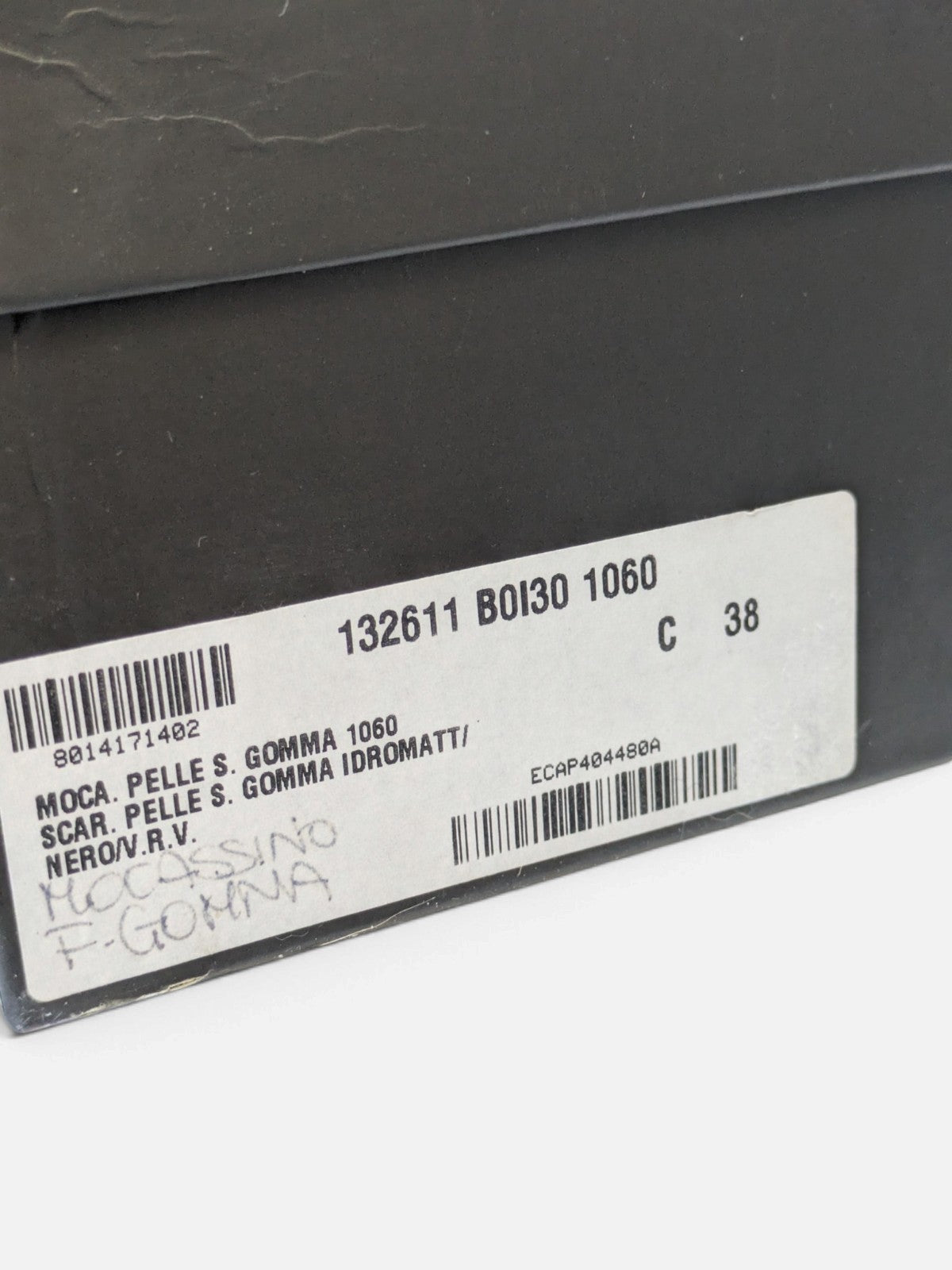 Gucci black leather loafers with striped heel pull (2000s)