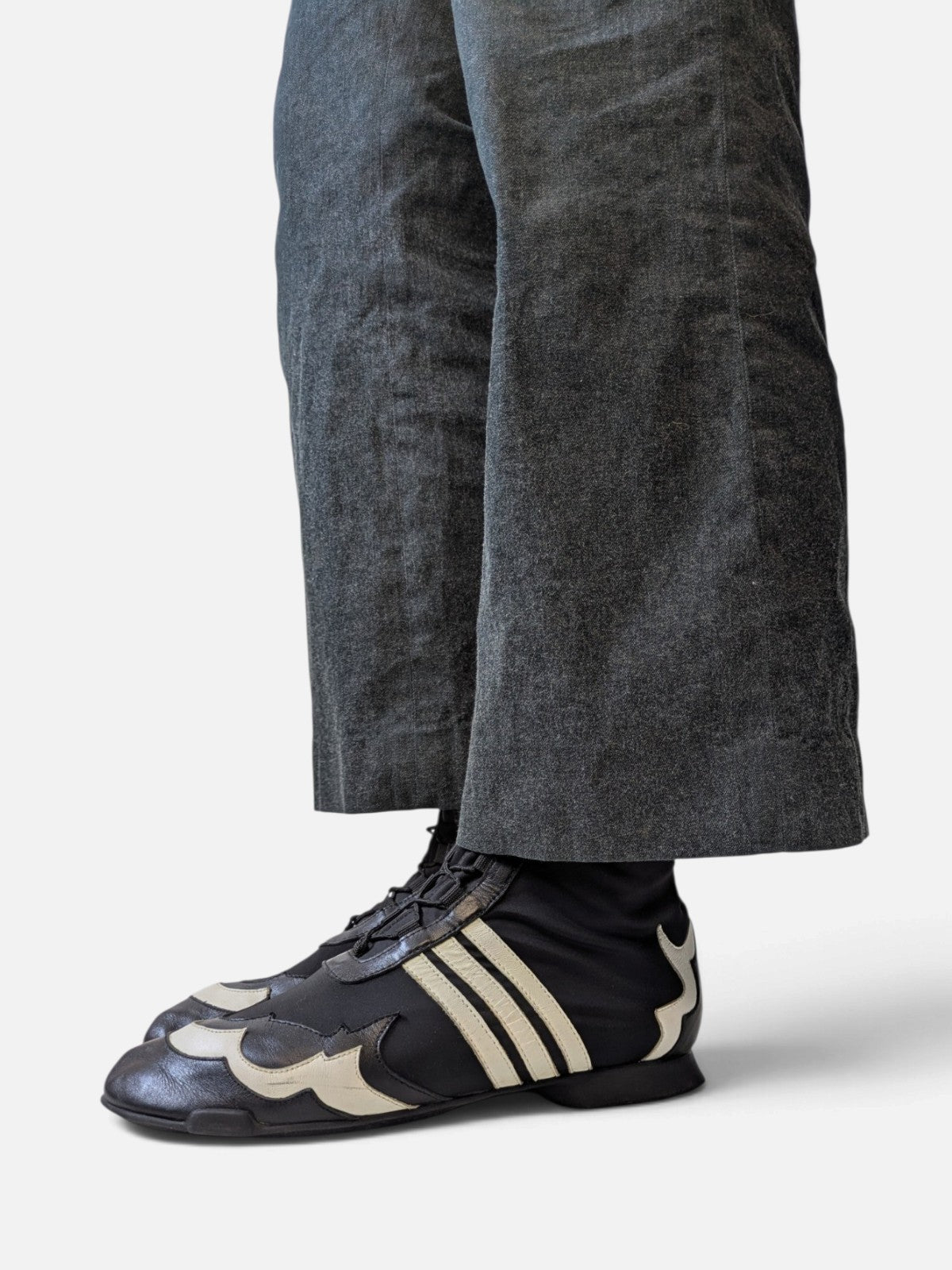 High-top boxing-style sneaker boots (2000s)