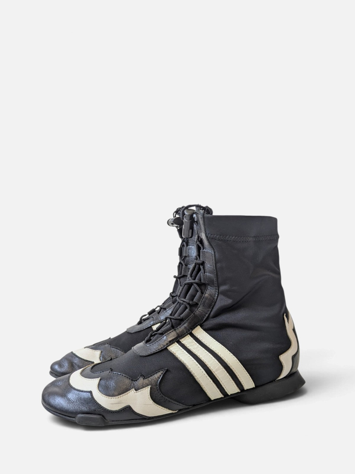 High-top boxing-style sneaker boots (2000s)